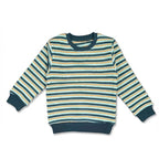 Striped Full Sleeve black Lining Sweatshirt