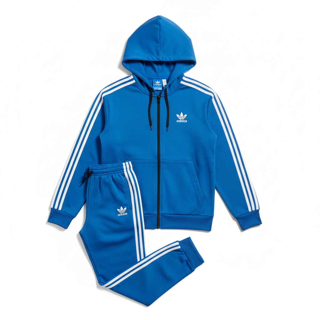 Adi Blue Tracksuit