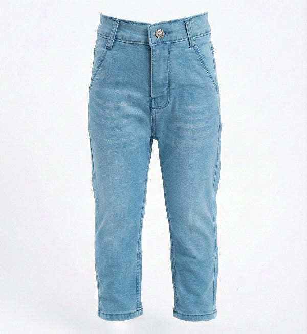 Faded Ice Blue Jeans