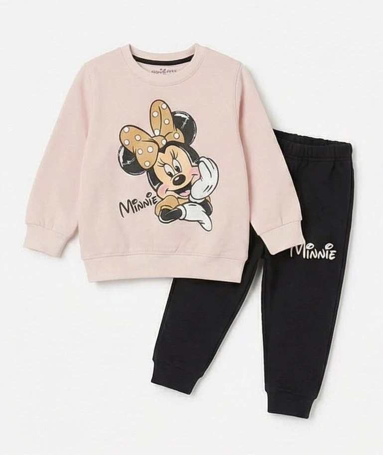 Minnie Mouse Light Pink Tracksuit
