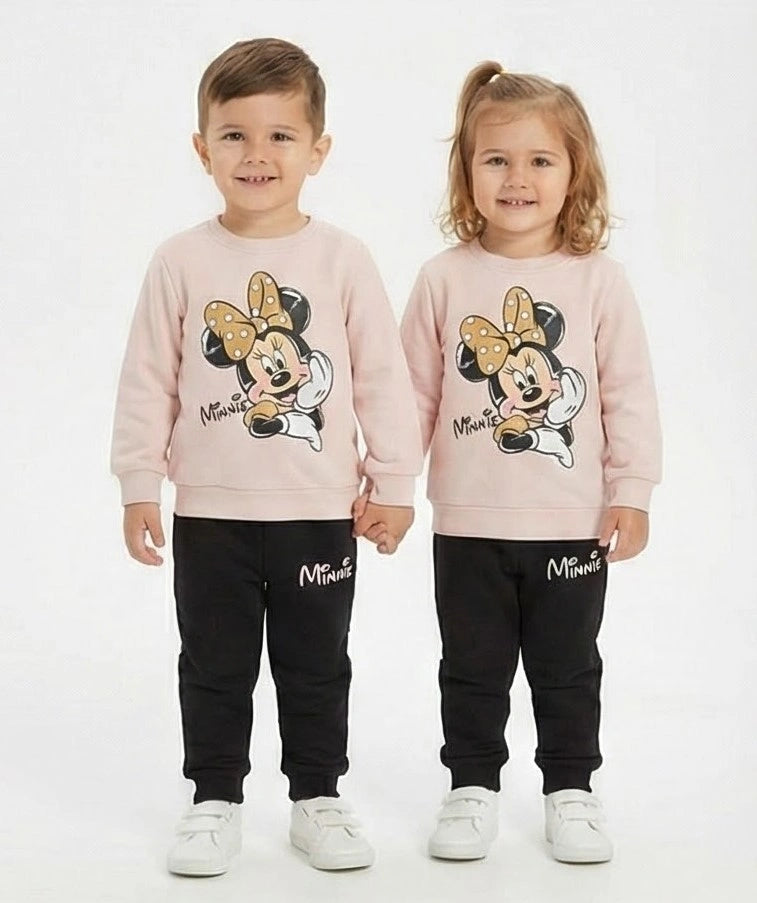 Minnie Mouse Light Pink Tracksuit