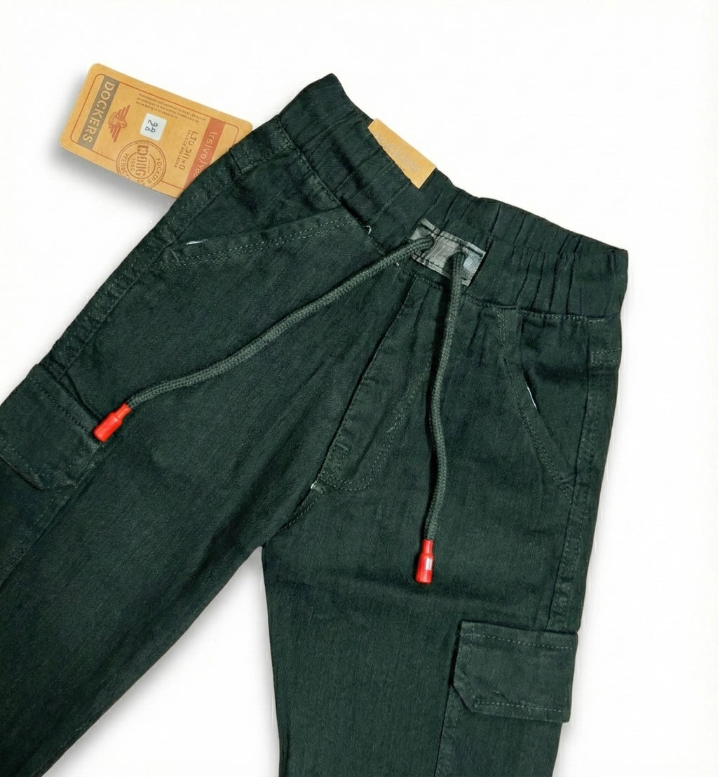 Six Pocket Black Jeans