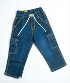Six Pocket Dark Blue Jeans