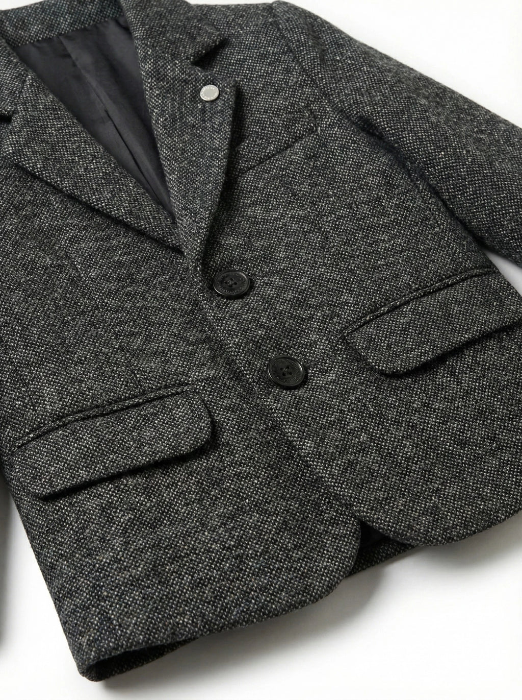 Causal Charcoal Grey Coat