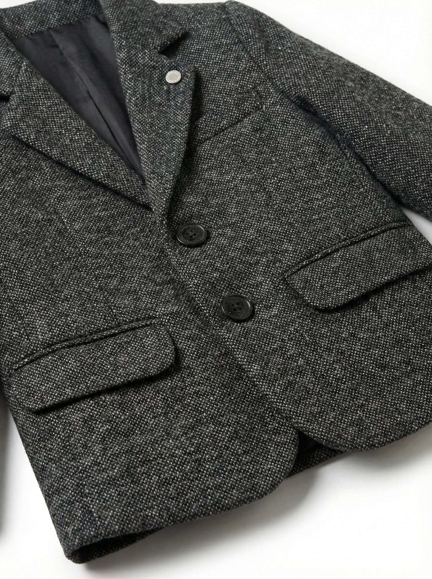Causal Charcoal Grey Coat