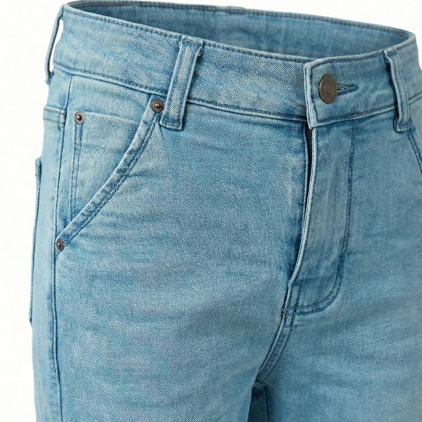 Premium Ice Blue Jeans