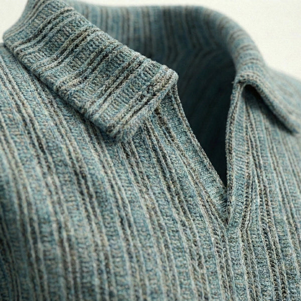 Boys Vintage Denim Blue Stripe Shirt