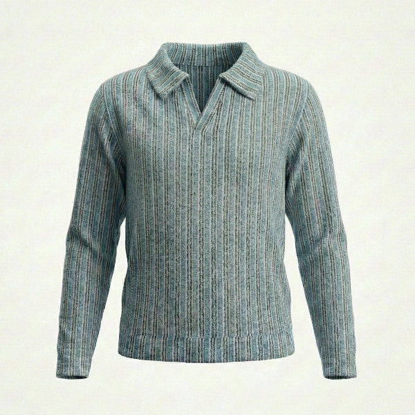 Boys Vintage Denim Blue Stripe Shirt