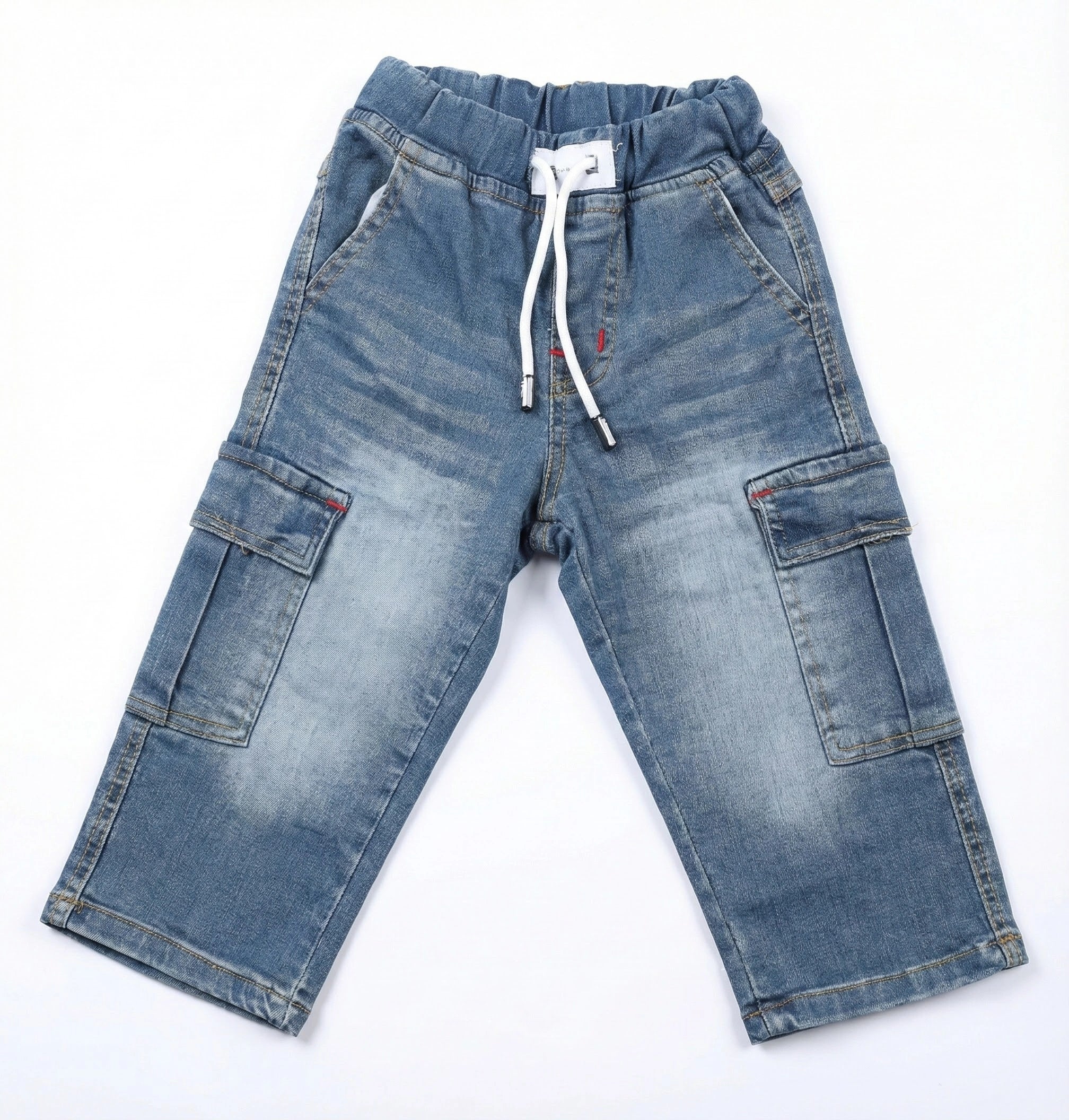 Six Pocket Light Blue Jeans
