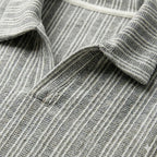 Boys Grey Stripe Shirt