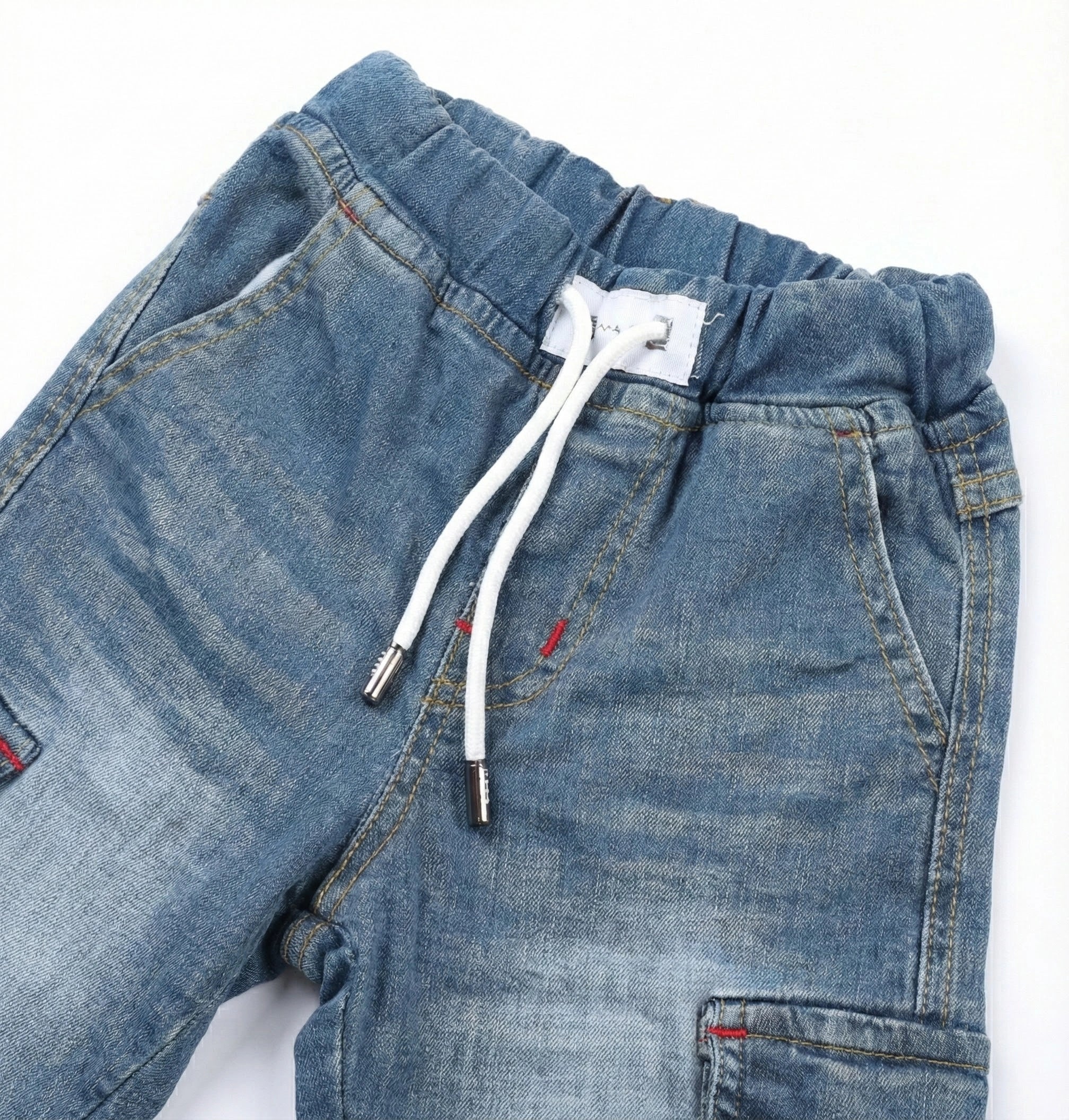 Six Pocket Light Blue Jeans