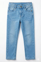 Kids Light Wash Sky Blue Jeans