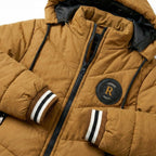 Full Sleeve Mustard Gold Jacket