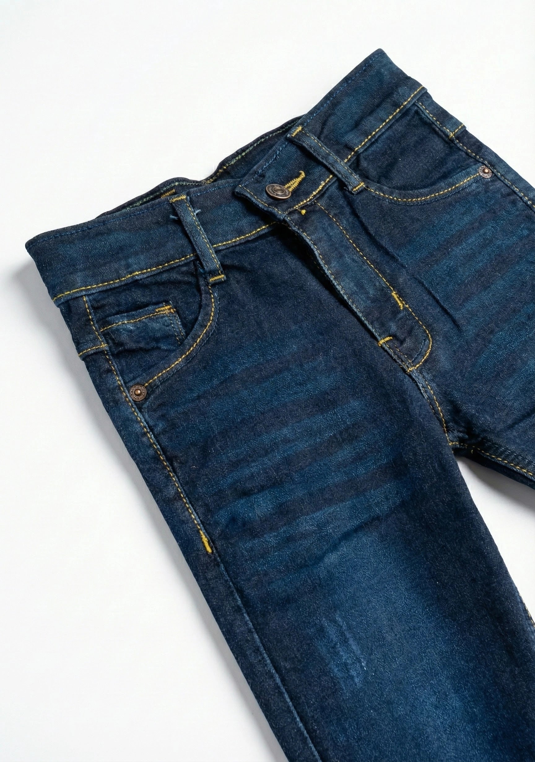 Boys Denim Dark Blue Jeans