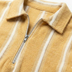 Classic Zip Collar Mustard Shirt