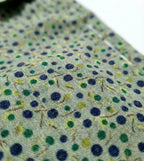 Girls Polka Dotted Olive Green Kurti Set