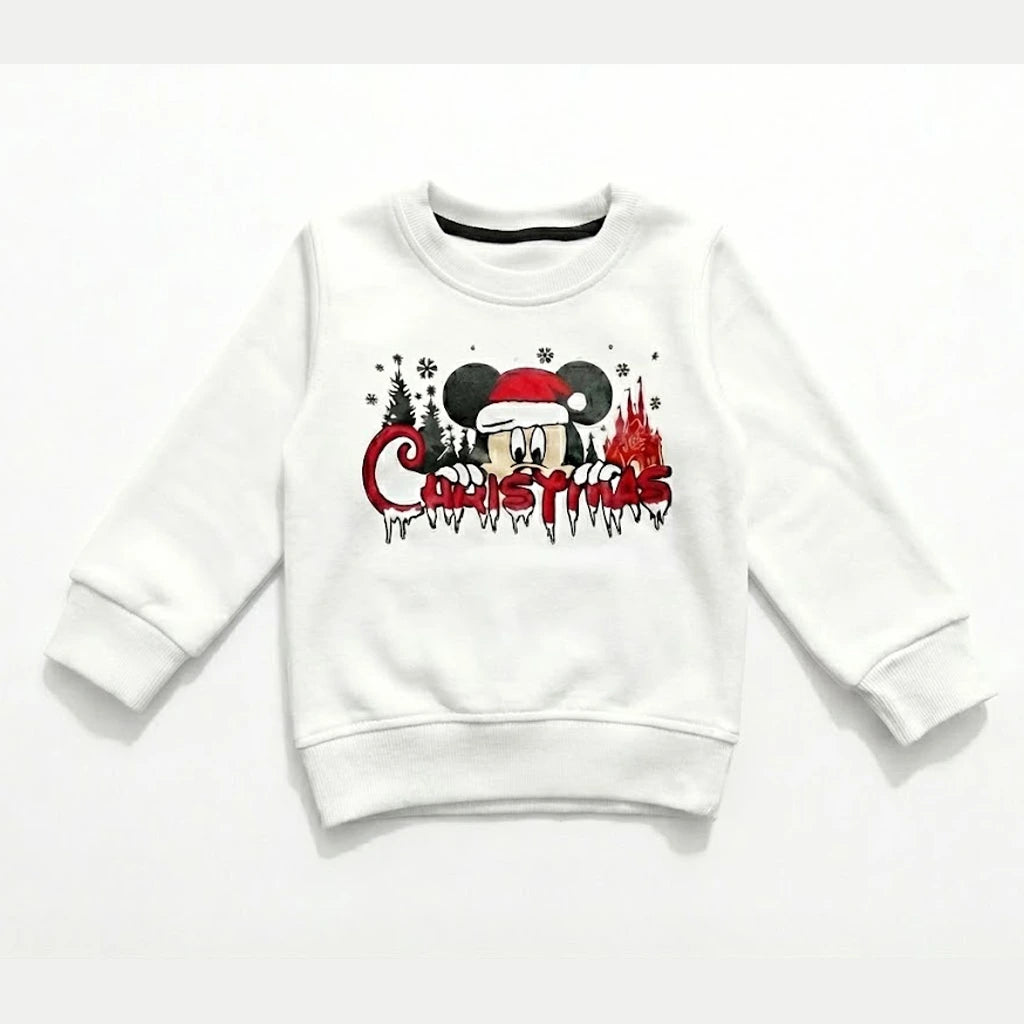 Happy Christmis White Tracksuit