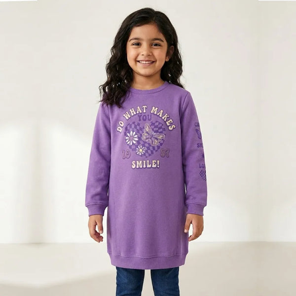 Heart Butterfly Purple Top