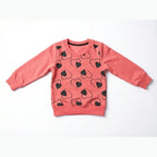 Heart Dark Pink Sweatshirt