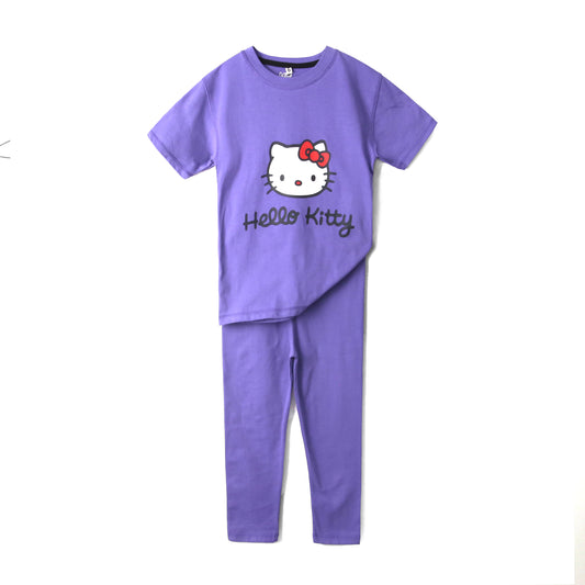 Hello Kitty Purple outfit