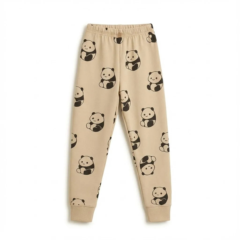 Mini Panda Chocolate Cream Tracksuit