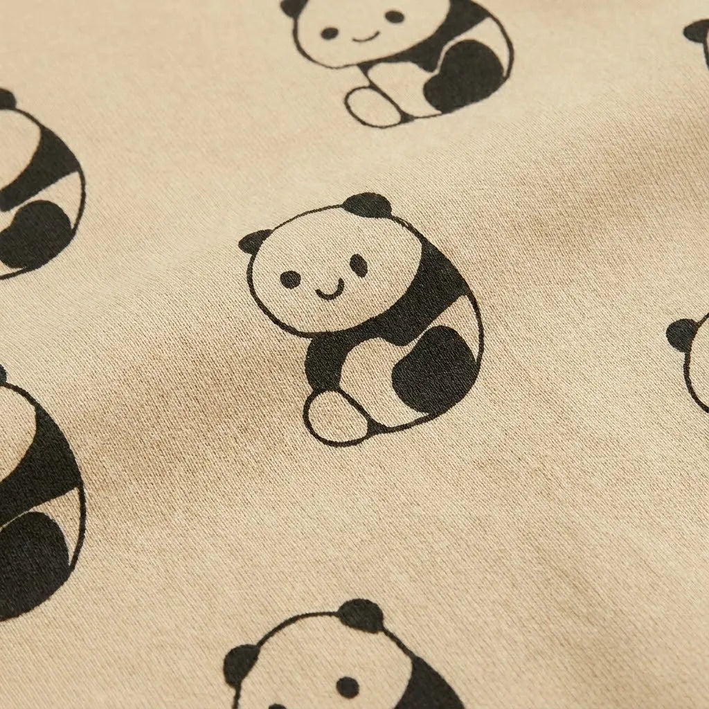 Mini Panda Chocolate Cream Tracksuit