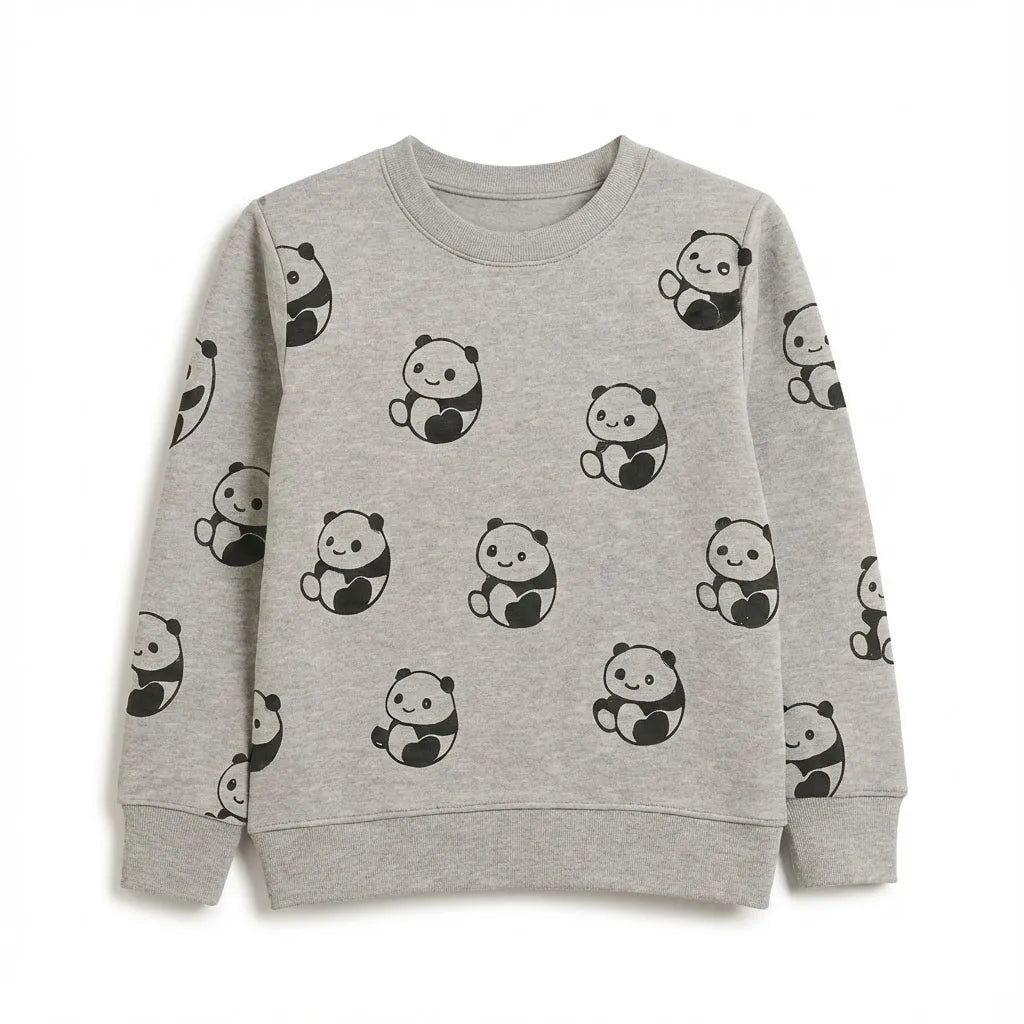 Mini Panda Light Grey Tracksuit