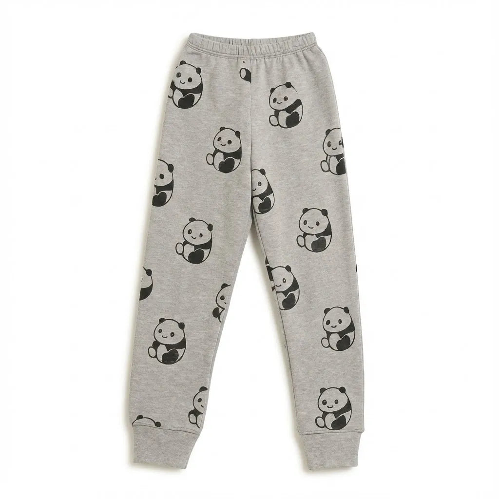 Mini Panda Light Grey Tracksuit