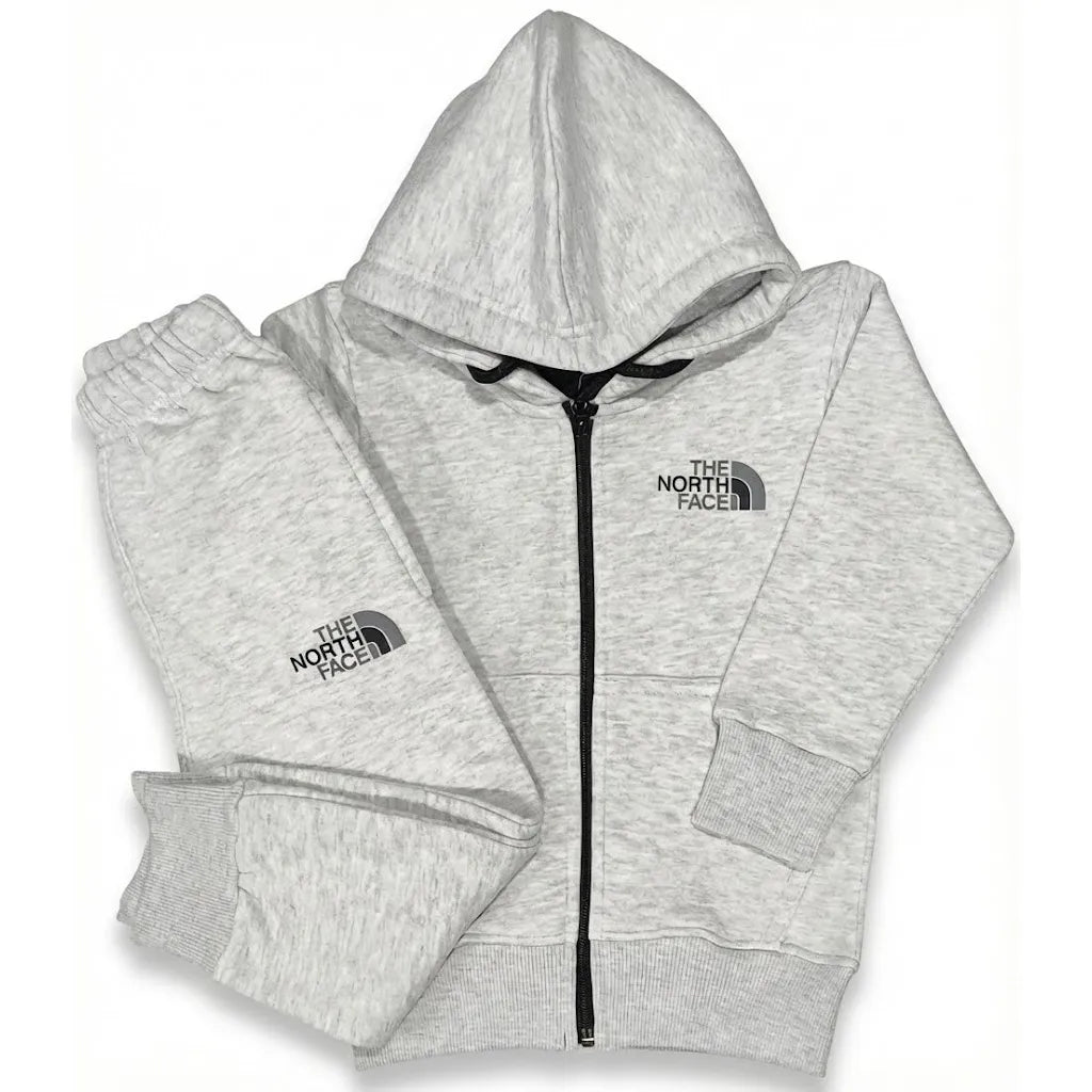 NF Light Grey Texture Tracksuit