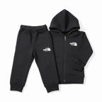 NF Plain Black Tracksuit