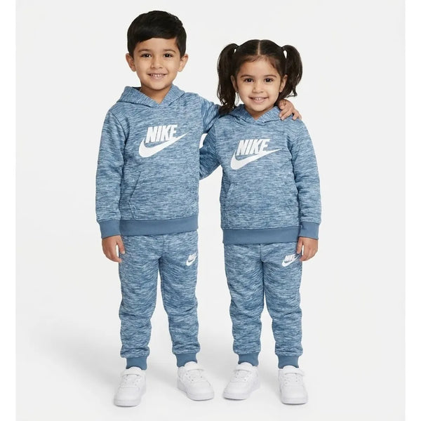 NK Light Denim Blue Marbled Texture Tracksuit