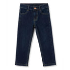 Plain Dark Blue Jeans