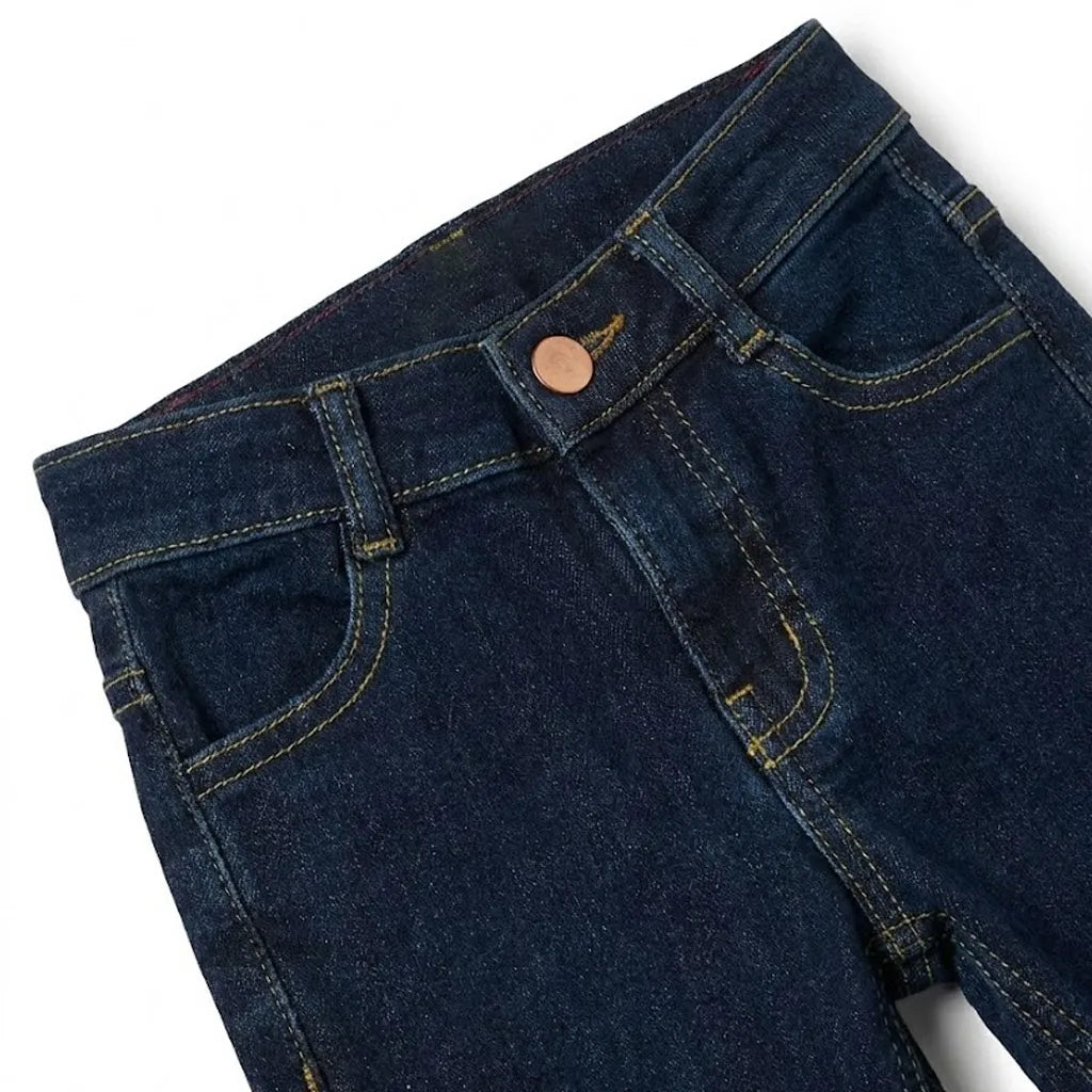 Plain Dark Blue Jeans