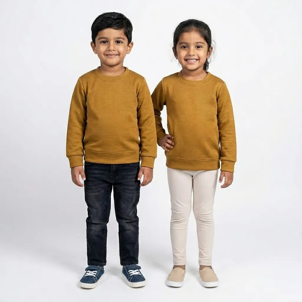 Plain Golden Sweatshirt