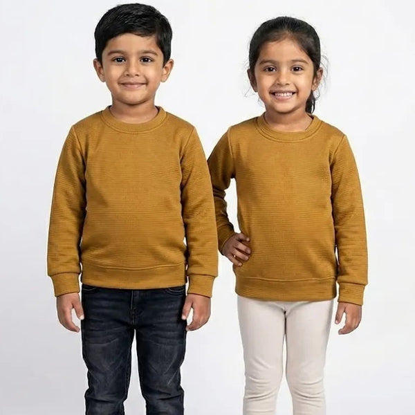 Plain Golden Sweatshirt