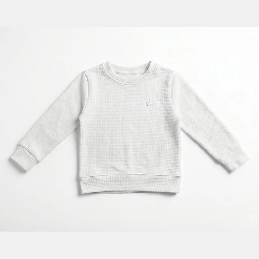 Plain White Sweatshirt