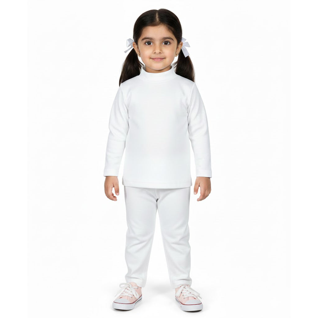 Plain White Kids Inner Wear
