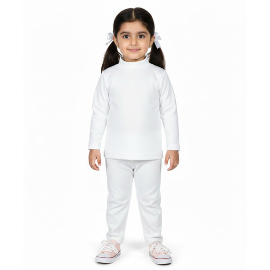Plain White Kids Inner Wear