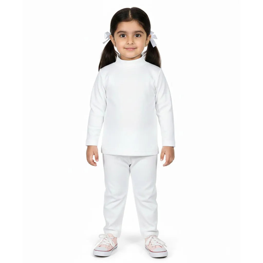 Plain White Kids Inner Wear