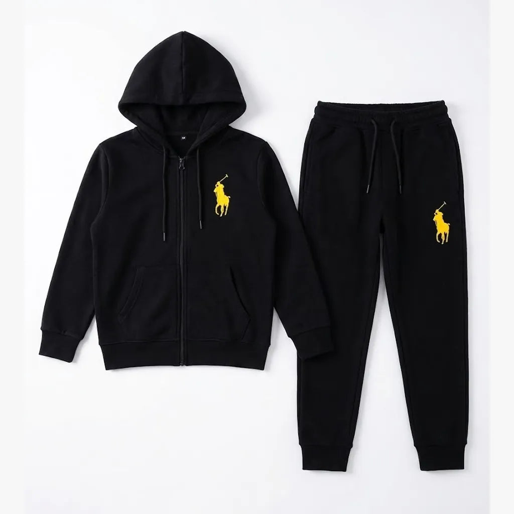 Polo Black Tracksuit