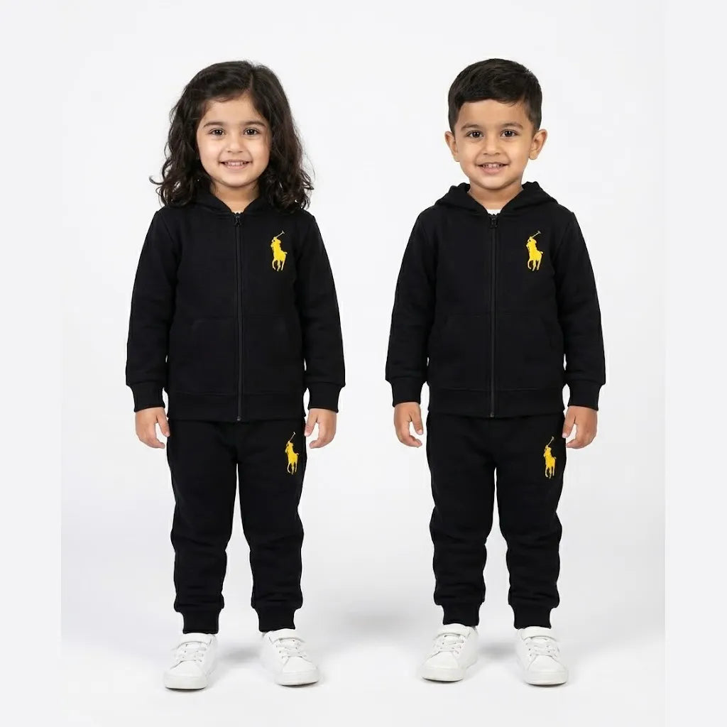 Polo Black Tracksuit
