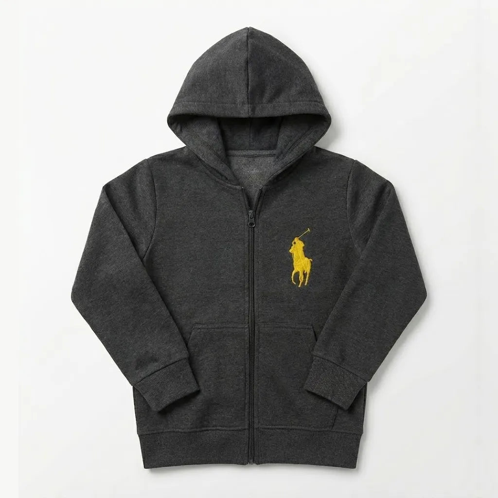 Polo Dark Grey Tracksuit