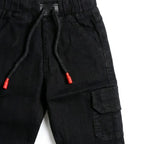 Six Pocket Black Jeans