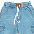 Six Pocket Light Blue Jeans