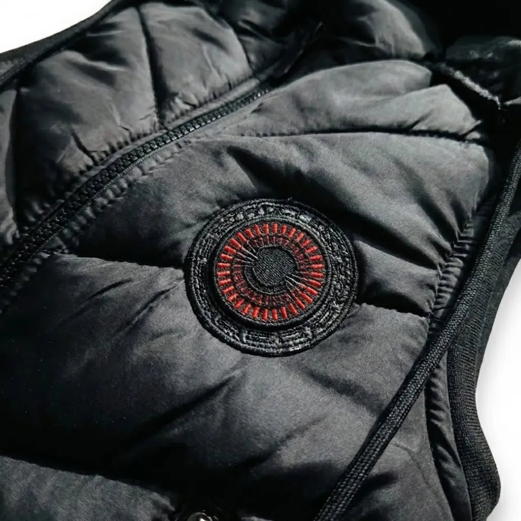 Sleeveless Black Jacket