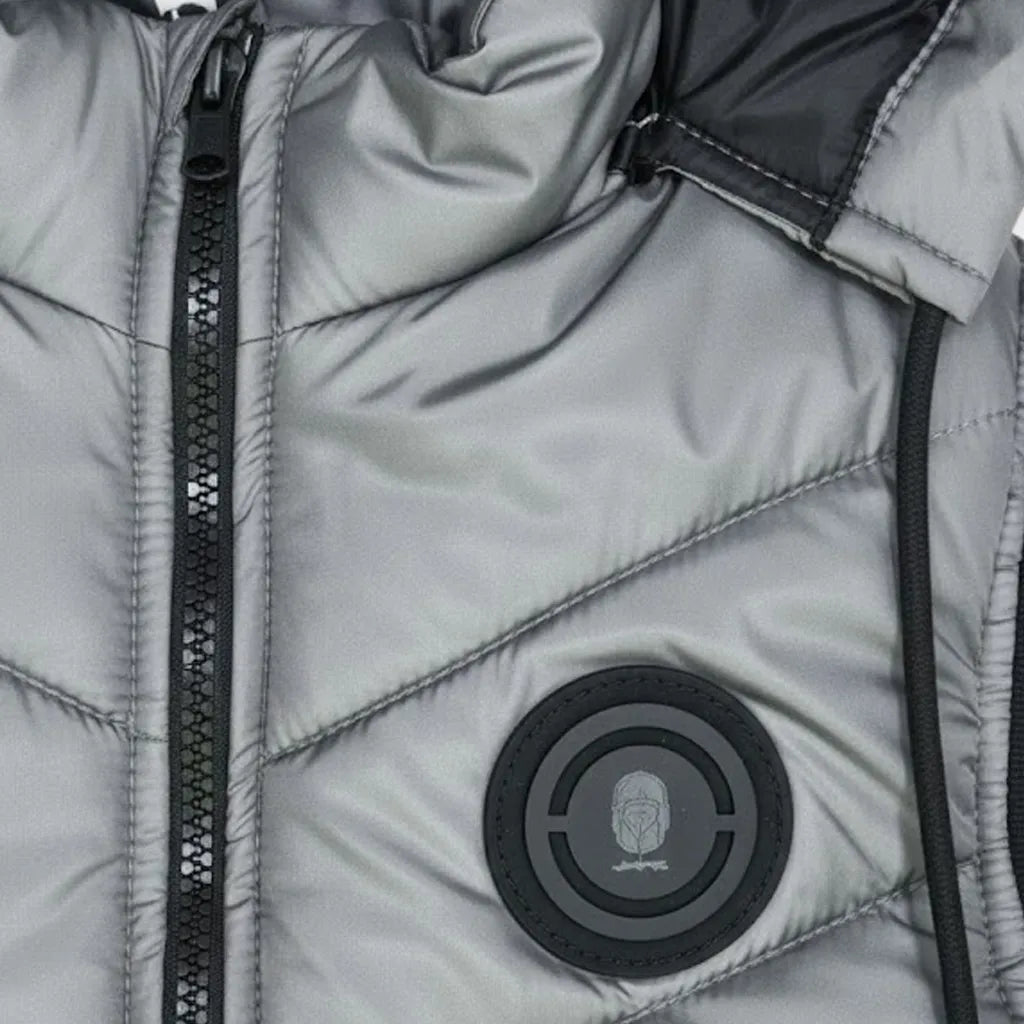 Sleeveless Dark Grey Jacket