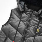 Sleeveless R Grey Jacket