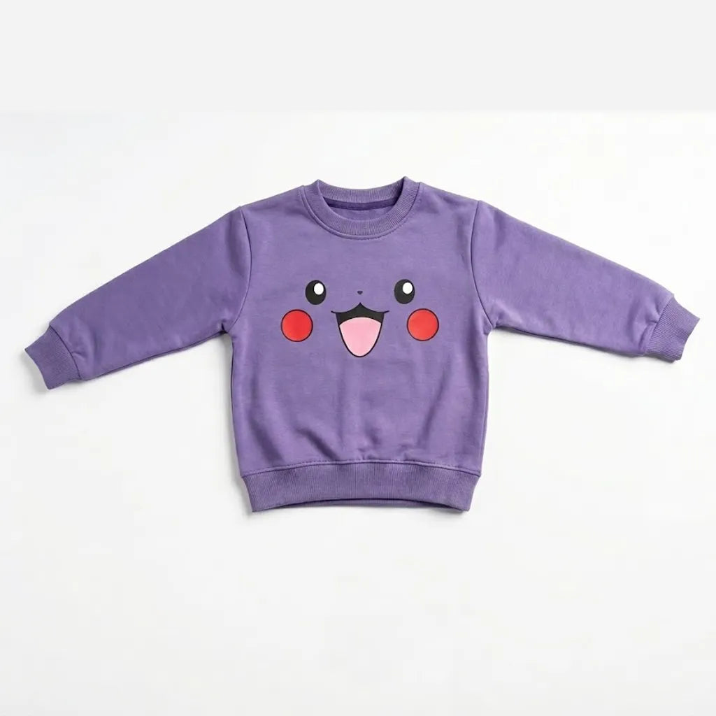 Smiley Face Purple Tracksuit