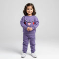 Smiley Face Purple Tracksuit