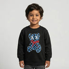 Teddy Bear Black Sweatshirt